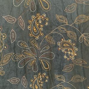 VTG Tan Jay Embellished Jacket